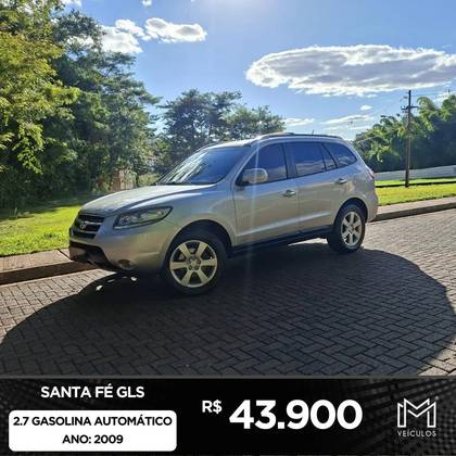 HYUNDAI SANTA FÉ 2.7 MPFI GLS V6 24V 200CV GASOLINA 4P AUTOMÁTICO HYUNDAI SANTA FÉ 2.7 MPFI GLS V6 24V 200CV GASOLINA 4P AUTOMÁTICO